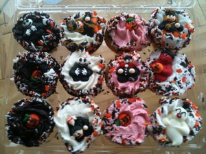 Halloween cupcakes from Fairway