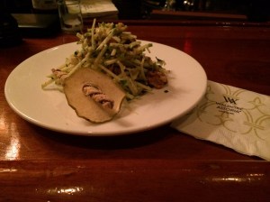 A Waldorf Salad at the Waldorf Astoria Hotel